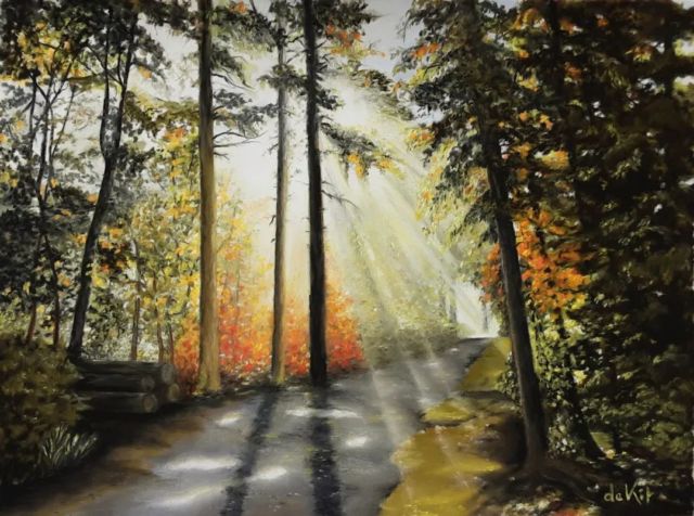 I am just dreaming walking in the forest. 35 x 50.
___
#forestpainting #sunraypainting #forestpaintings #forestpaint #naturepainting #naturepaintings #naturepainter #naturepastel #artpastel #artpainters #realisticdrawing #pastel #paintingart #mypaintings #kunstenaar #dutchartist #pastelpaint #pastelpainting #pastelpaintings #pastelpainter #peinture